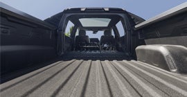 The bed of the Silverado EV